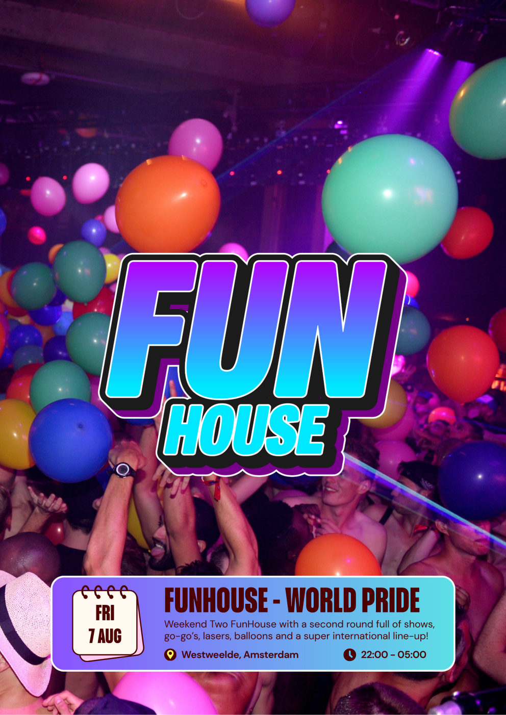 World Pride - 2026 - FunHouse World Pride Weekend Two - Friday