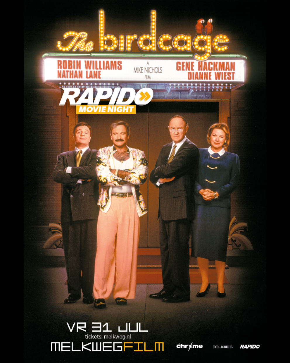 Rapido - Melkweg - MovieNight