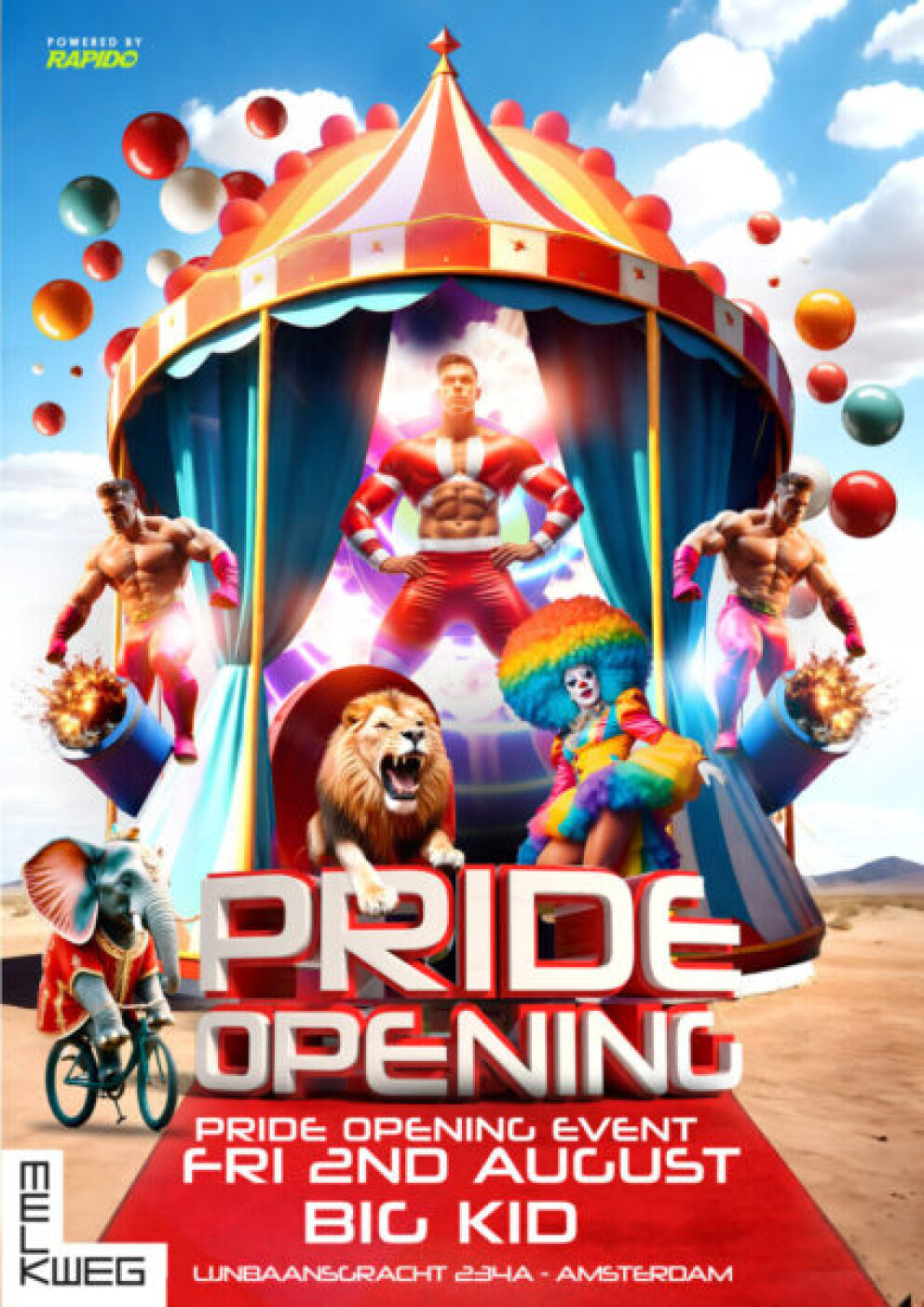 the Pride Opening Event